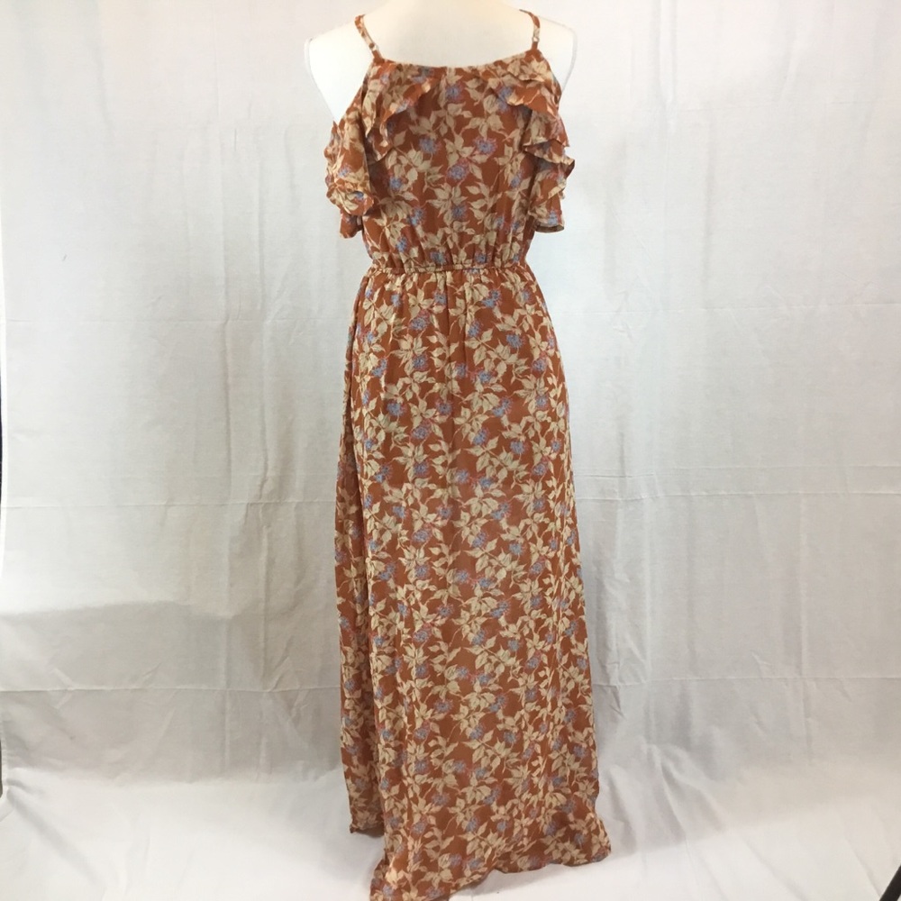 Spaghetti Strap Floral Maxi Dress - Picture 5 of 6